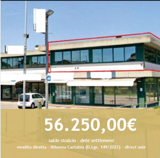 ufficio in vendita a Legnaro in zona Volparo
