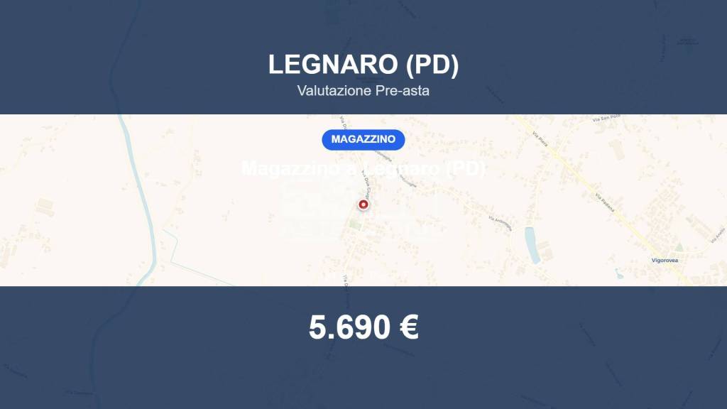 locale commerciale in vendita a Legnaro in zona Casone