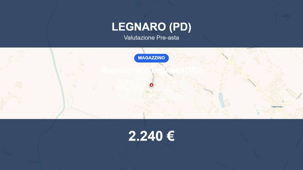 locale commerciale in vendita a Legnaro in zona Casone
