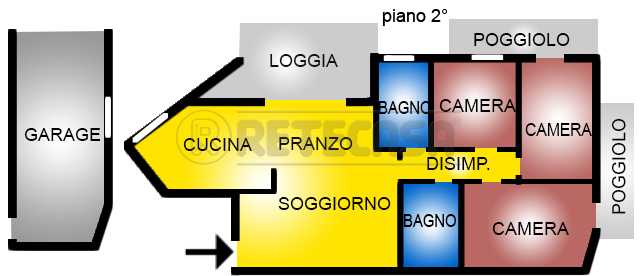 appartamento in vendita a Loreggia