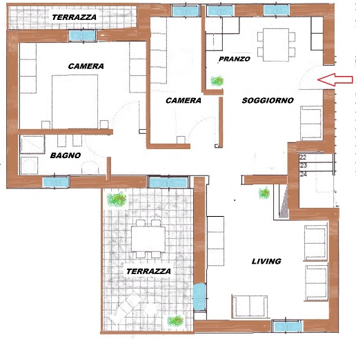 appartamento in vendita a Maserà di Padova