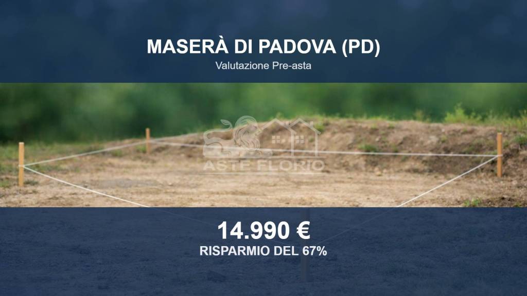 terreno edificabile in vendita a Maserà di Padova in zona Bertipaglia
