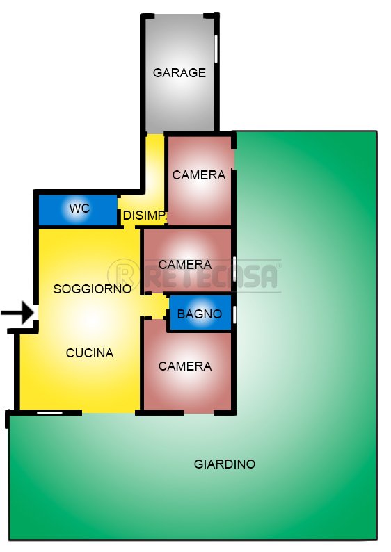 appartamento in vendita a Massanzago