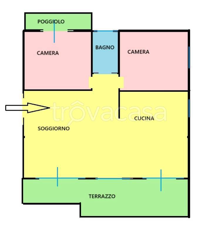 appartamento in vendita a Massanzago