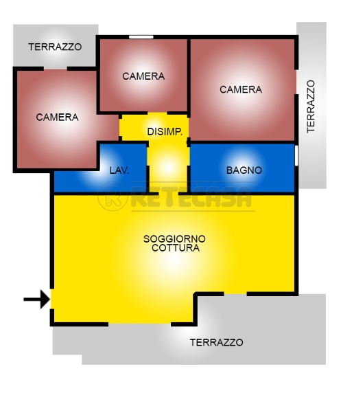 appartamento in vendita a Massanzago in zona San Dono