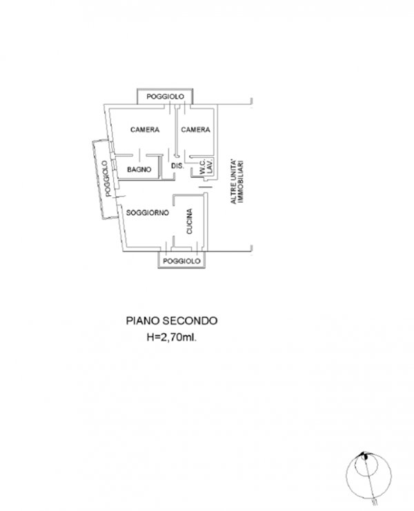 appartamento in vendita a Monselice