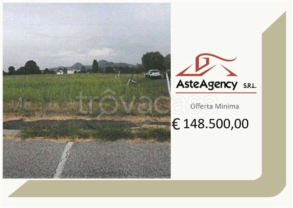 terreno edificabile in vendita a Monselice in zona Ca' Oddo