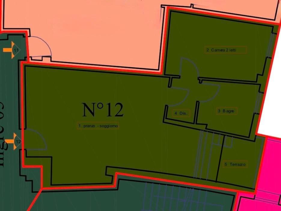 appartamento in vendita a Montagnana