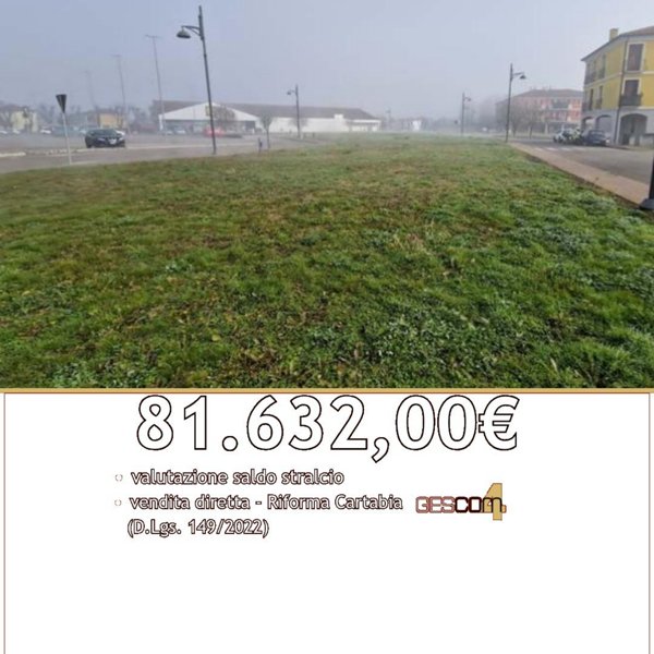 terreno in vendita a Montagnana