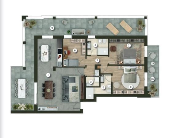 appartamento in vendita a Montegrotto Terme