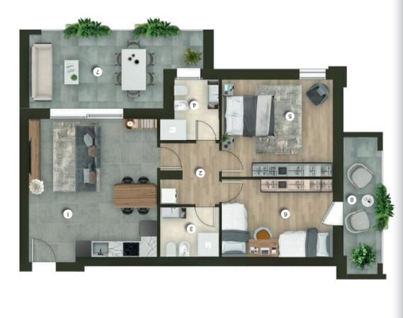 appartamento in vendita a Montegrotto Terme