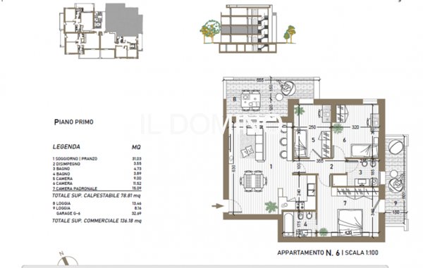 appartamento in vendita a Montegrotto Terme