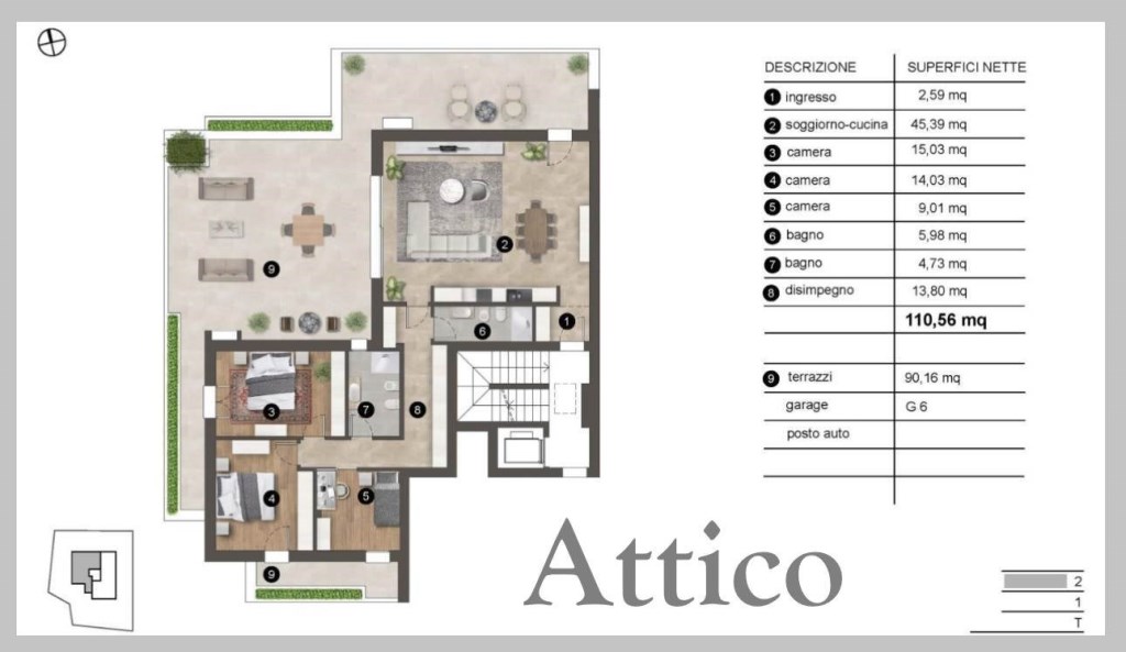 appartamento in vendita a Montegrotto Terme