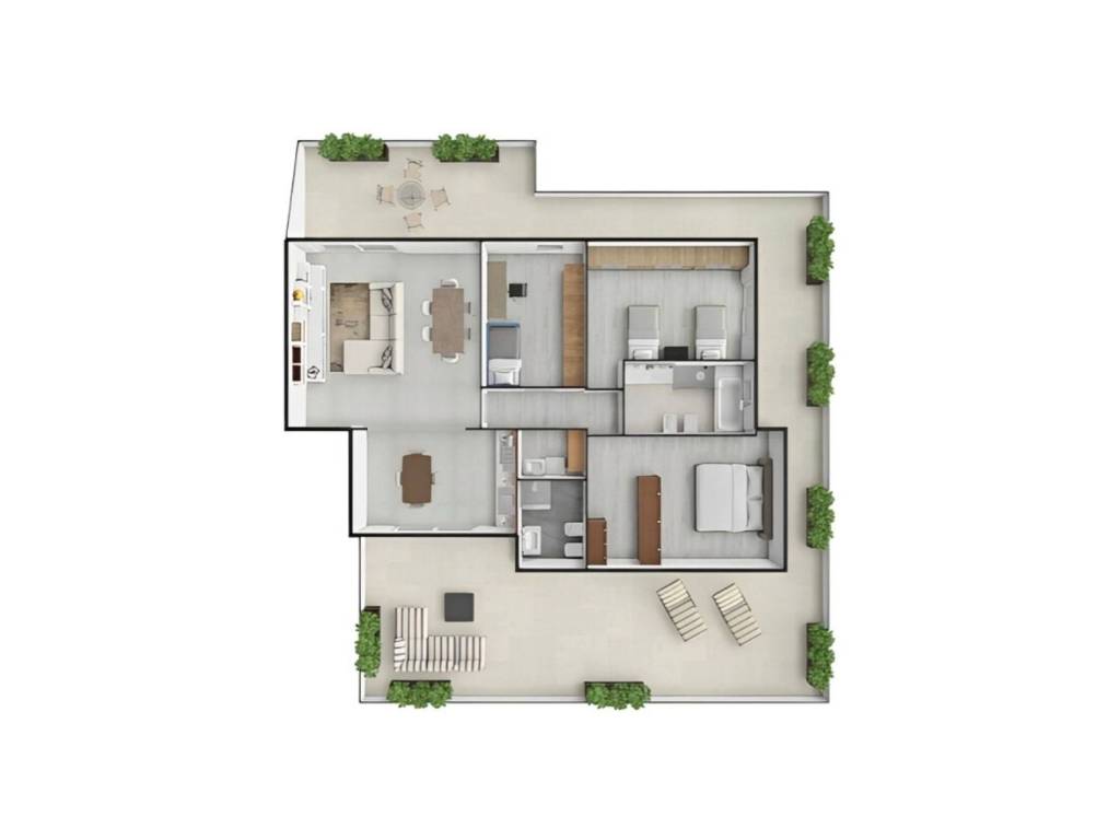 appartamento in vendita a Montegrotto Terme