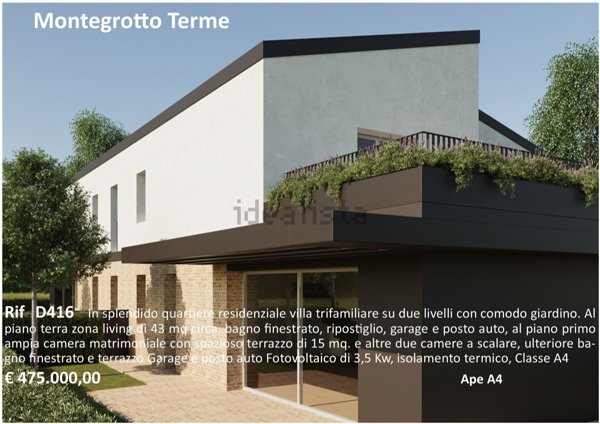 casa indipendente in vendita a Montegrotto Terme
