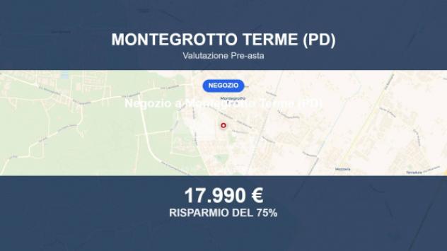 negozio in vendita a Montegrotto Terme