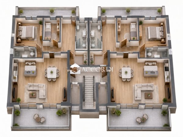 appartamento in vendita a Montegrotto Terme in zona Mezzavia