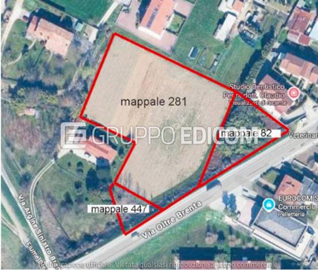 terreno agricolo in vendita a Noventa Padovana