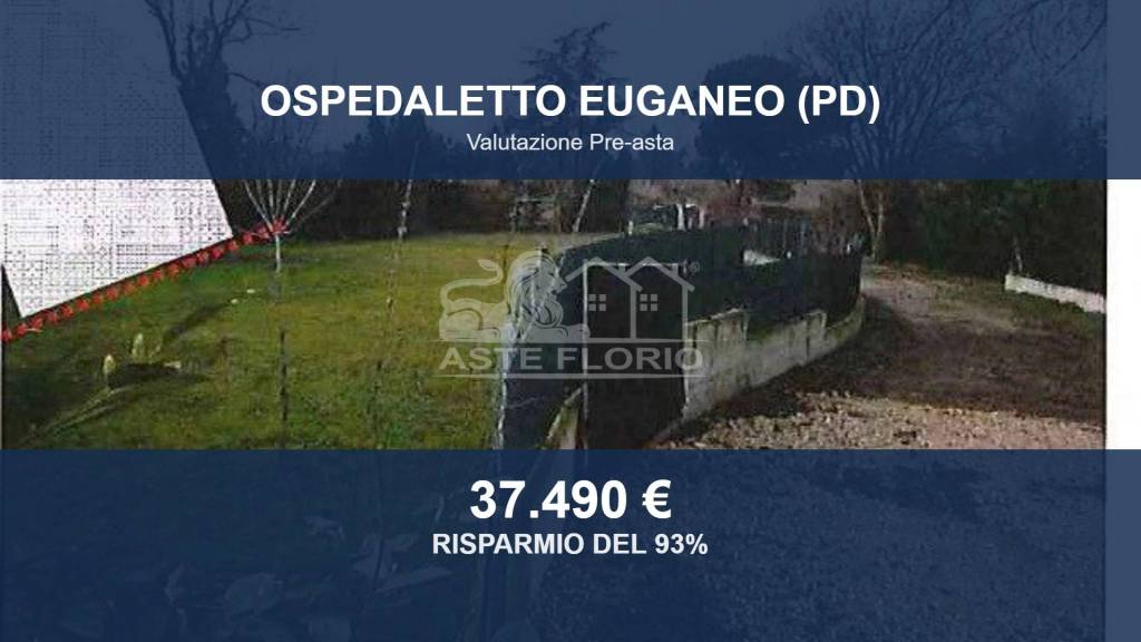 terreno edificabile in vendita ad Ospedaletto Euganeo