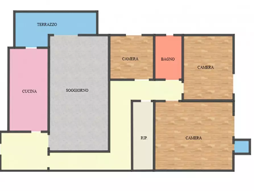 appartamento in vendita a Padova in zona San Carlo