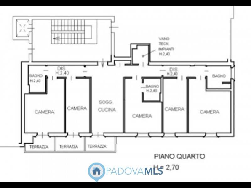 appartamento in vendita a Padova in zona Savonarola