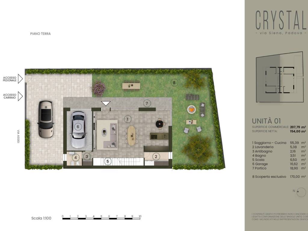 casa indipendente in vendita a Padova in zona Sacra Famiglia