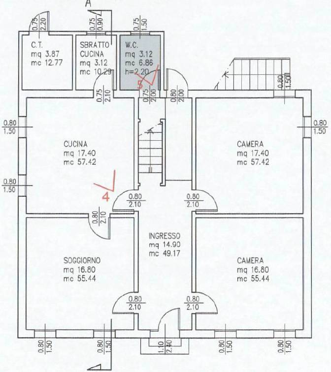casa indipendente in vendita a Padova in zona San Carlo
