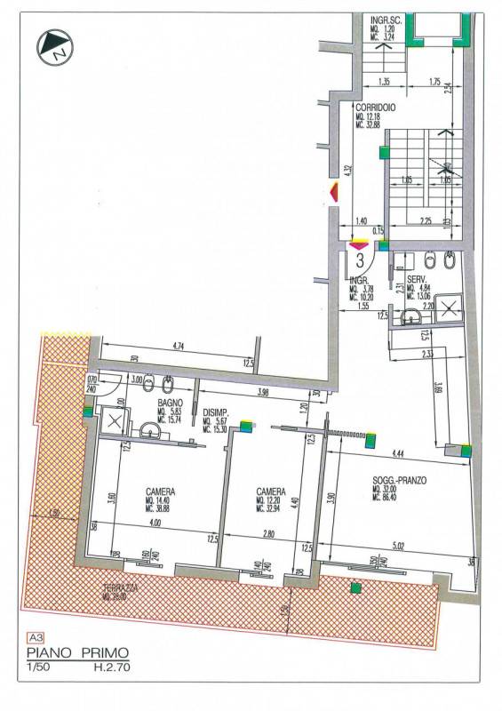 appartamento in vendita a Padova in zona Savonarola