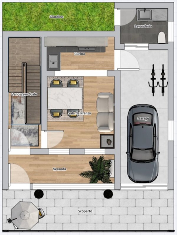 casa indipendente in vendita a Padova in zona Montà