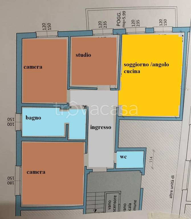 appartamento in vendita a Padova in zona Arcella