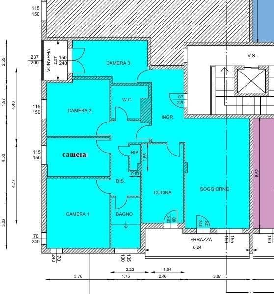 appartamento in vendita a Padova in zona Pontevigodarzere