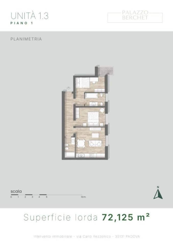 appartamento in vendita a Padova in zona Centro Storico