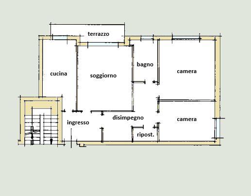 appartamento in vendita a Padova in zona Brentelle