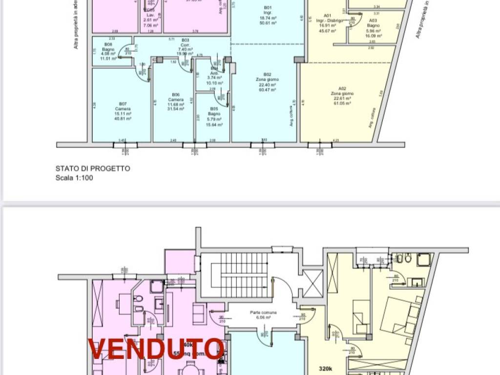 appartamento in vendita a Padova in zona Savonarola