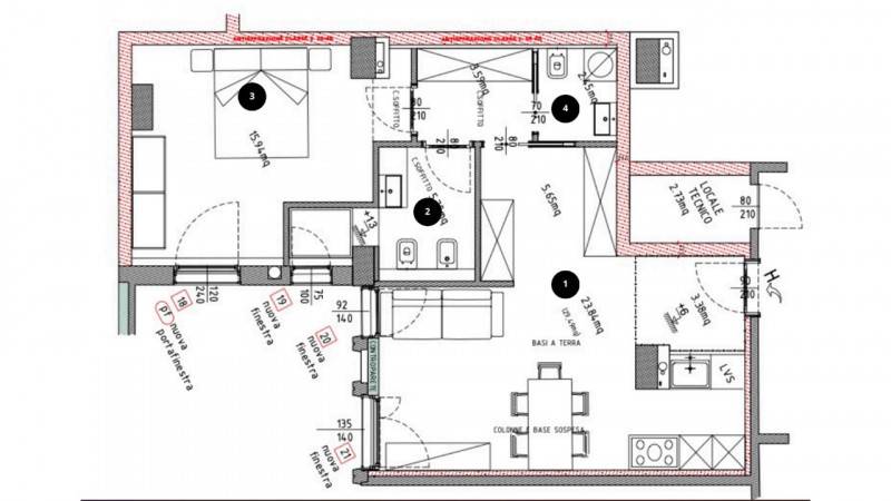 appartamento in vendita a Padova in zona Centro Storico