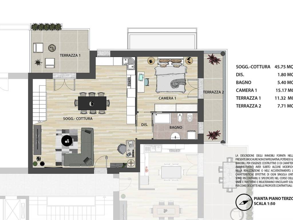 appartamento in vendita a Padova in zona Guizza