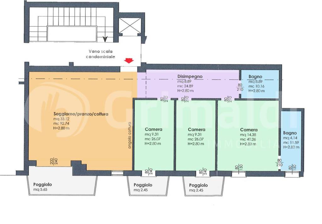 appartamento in vendita a Padova in zona Sacra Famiglia