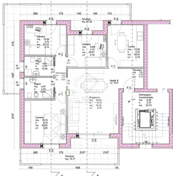 appartamento in vendita a Padova in zona Madonna Pellegrina