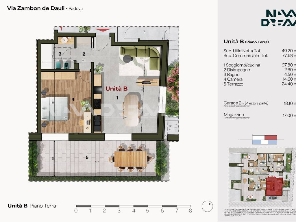 appartamento in vendita a Padova in zona Porta Trento