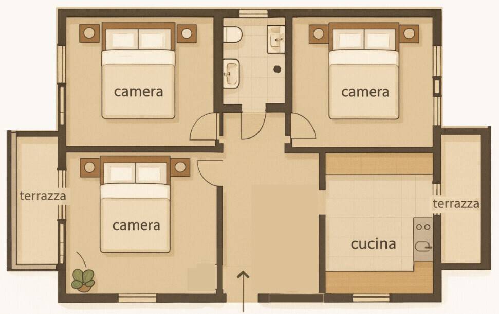 appartamento in vendita a Padova in zona San Giuseppe