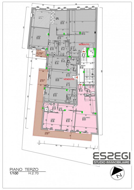 appartamento in vendita a Padova in zona Centro Storico