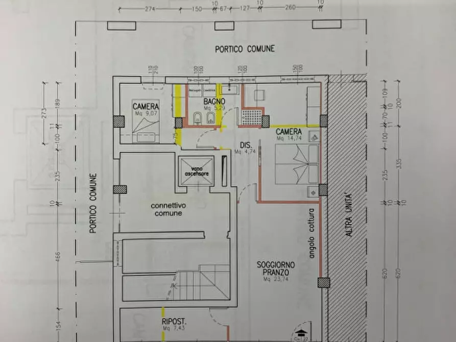 appartamento in vendita a Padova in zona Stanga