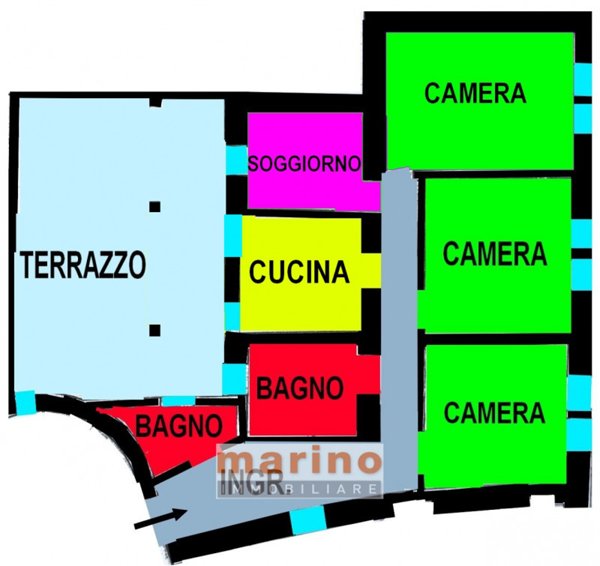 appartamento in vendita a Padova in zona Centro Storico