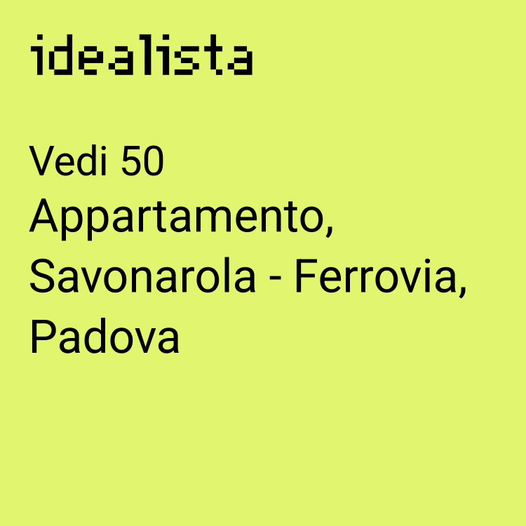 appartamento in vendita a Padova in zona Savonarola