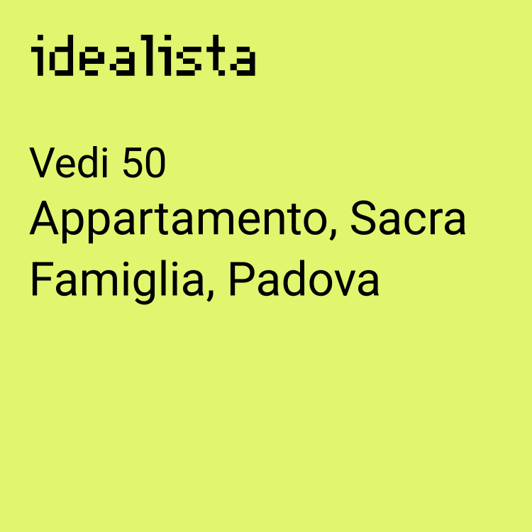 appartamento in vendita a Padova in zona Sacra Famiglia