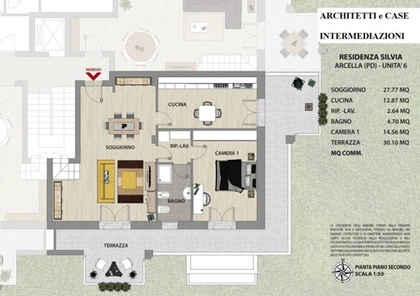 appartamento in vendita a Padova in zona San Carlo