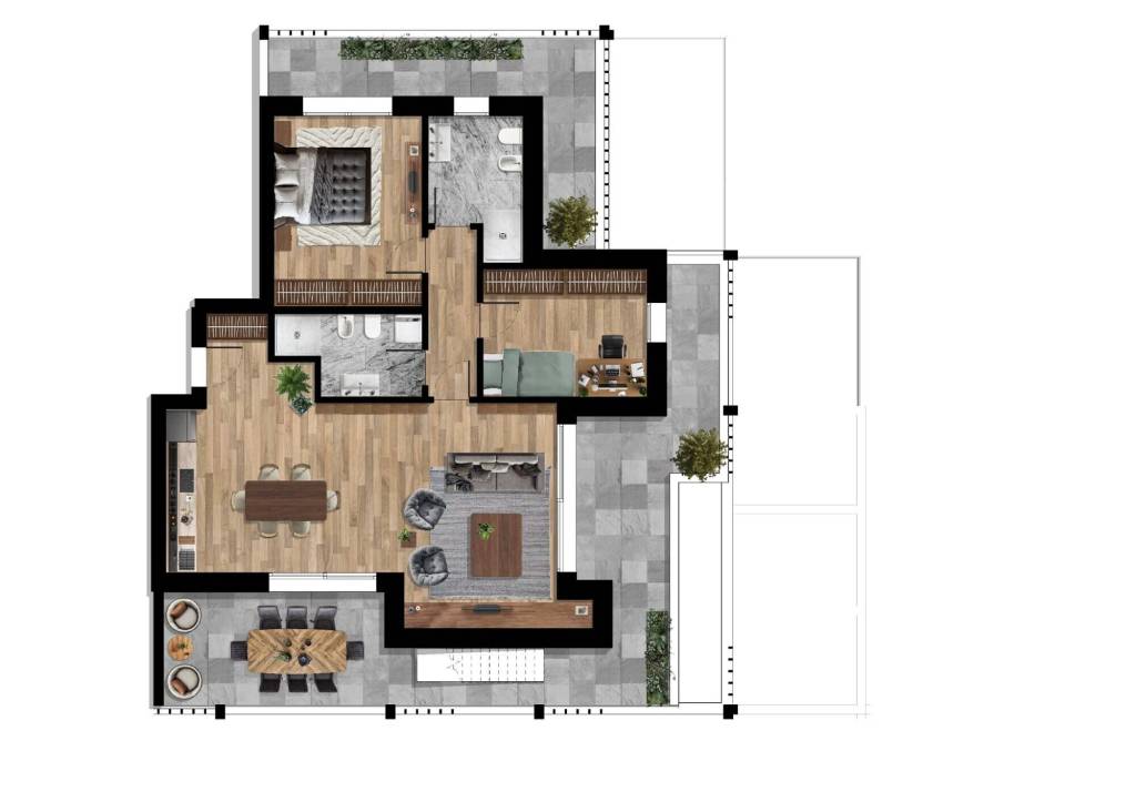 appartamento in vendita a Padova in zona Brentelle