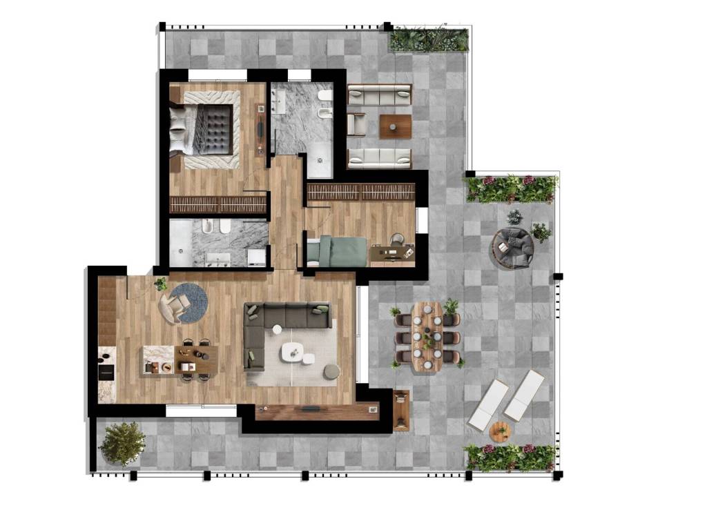 appartamento in vendita a Padova in zona Brentelle