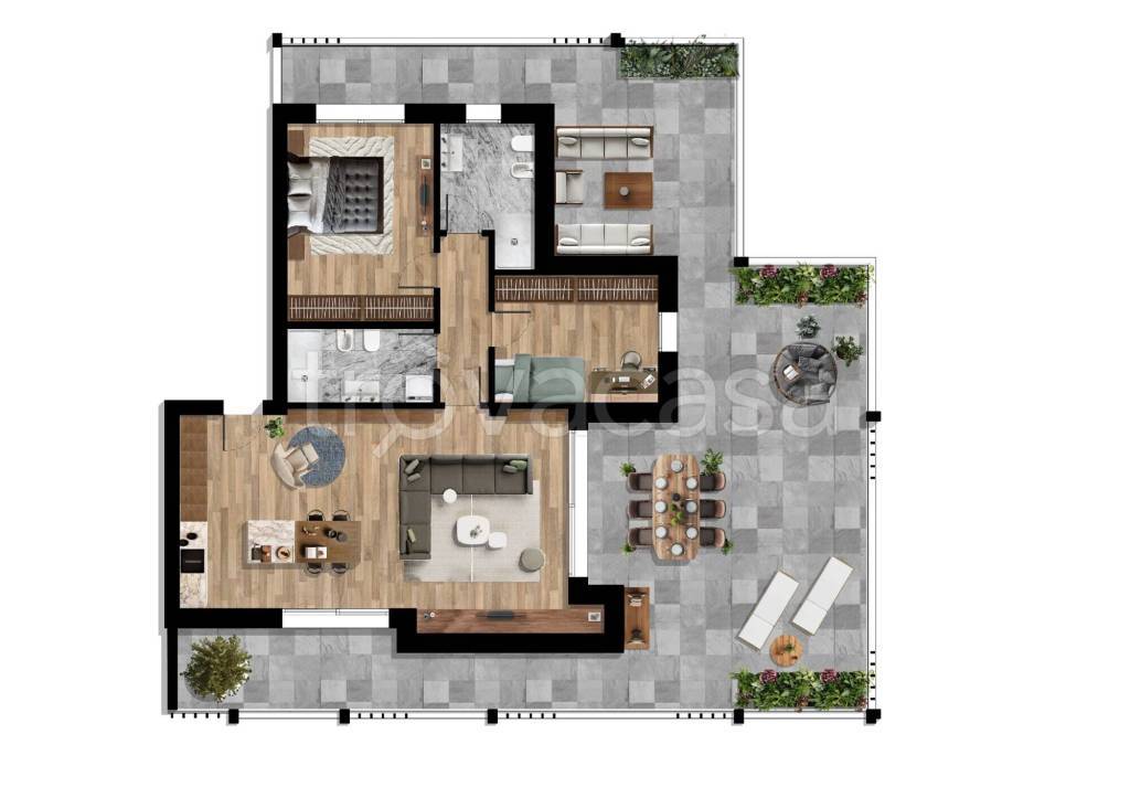 appartamento in vendita a Padova in zona Brentelle