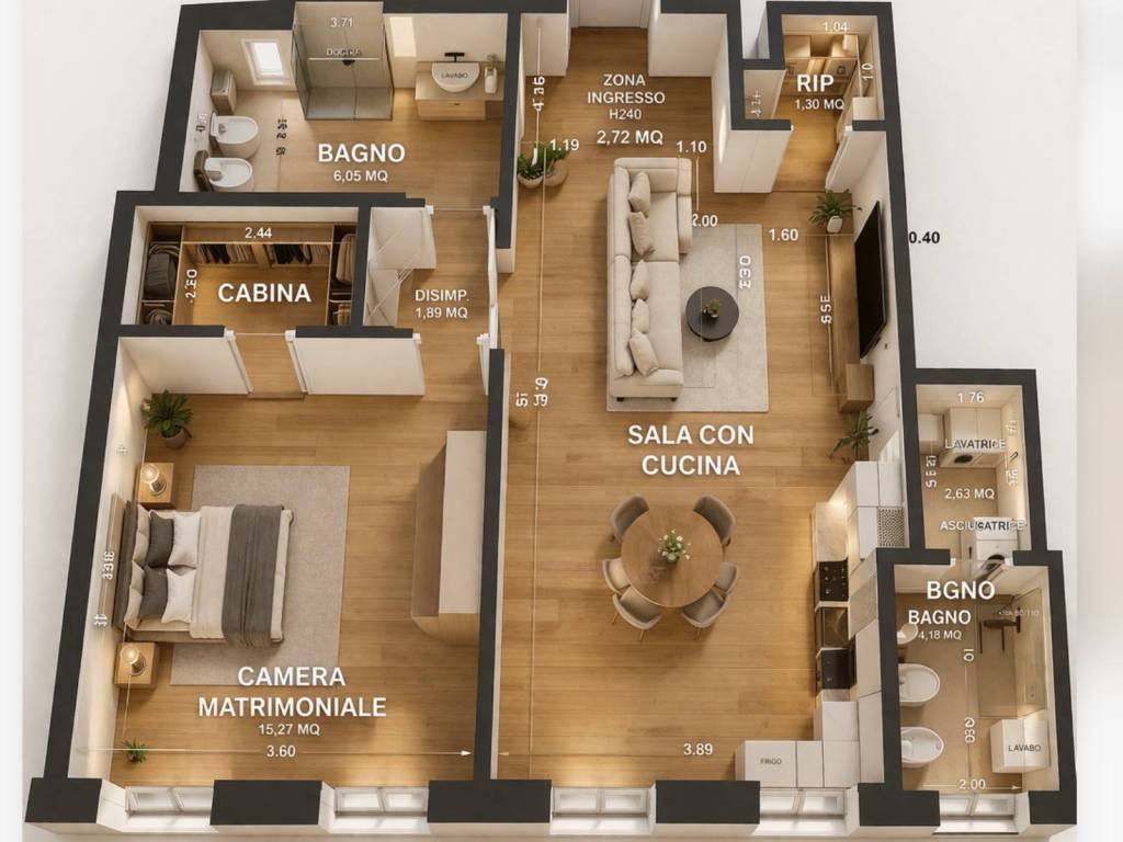 appartamento in vendita a Padova in zona Savonarola